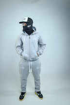 Grey Dévouée x MMS tracksuits
