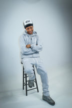 Grey Dévouée x MMS tracksuits