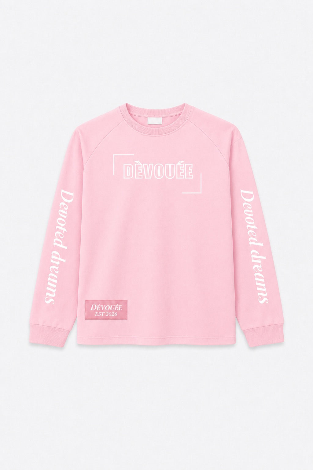 Dévouée Devoted dreams Sakura Pink Long Sleeve