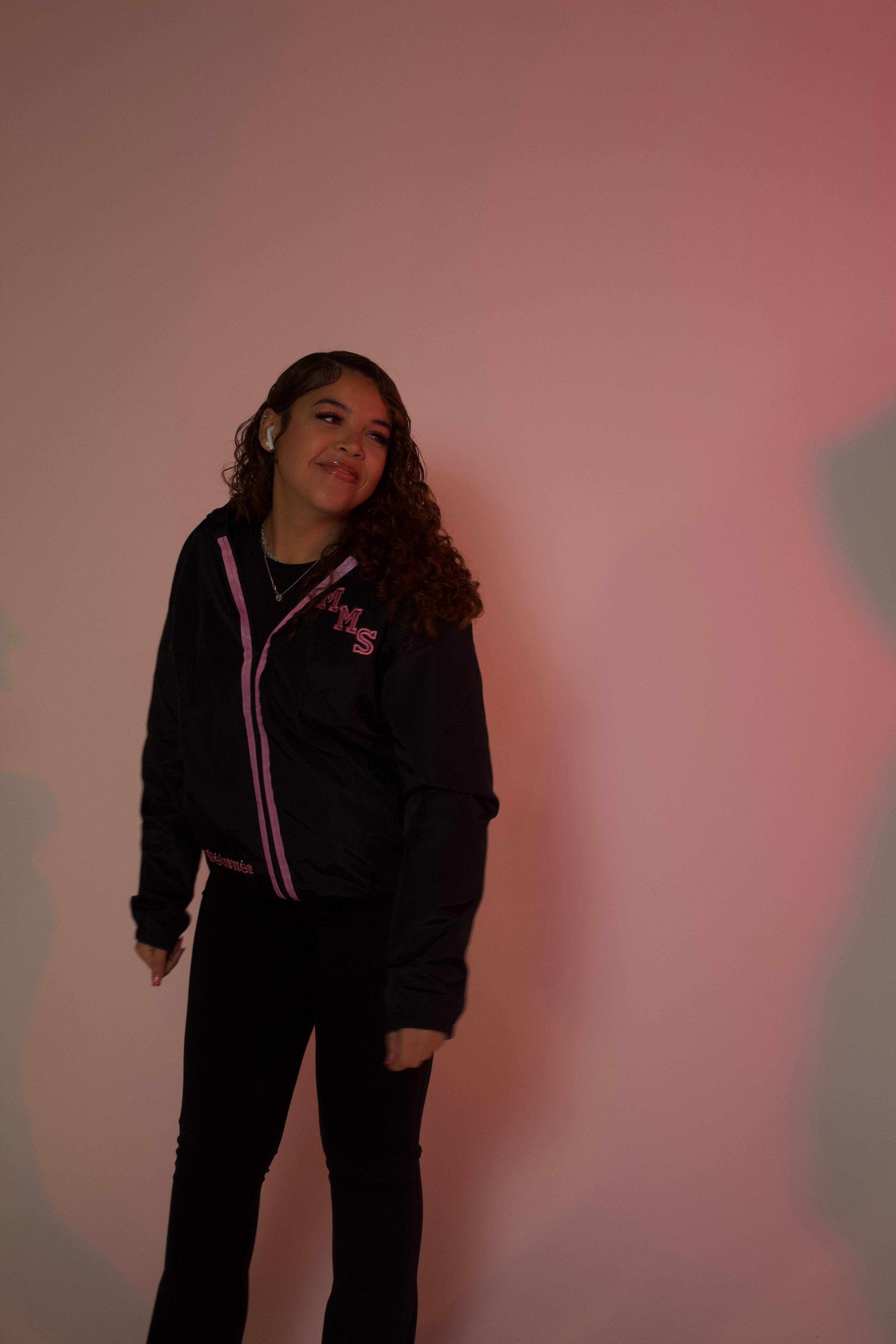 Pink Dévouée x MMS windbreaker