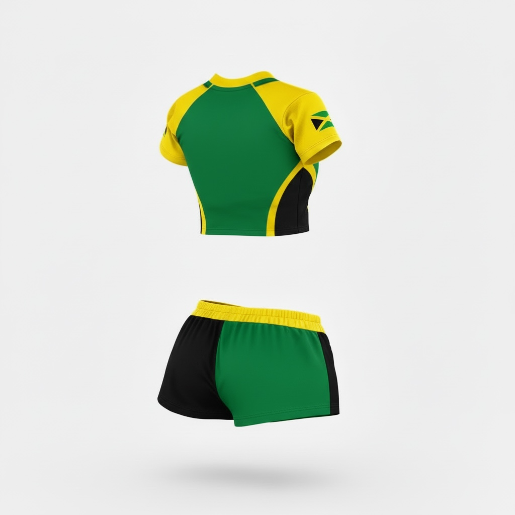 Dévouée Jamaican shorts sets