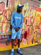 Dévouée Devoted dreams baby blue Long Sleeve