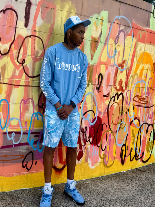 Dévouée Devoted dreams baby blue Long Sleeve