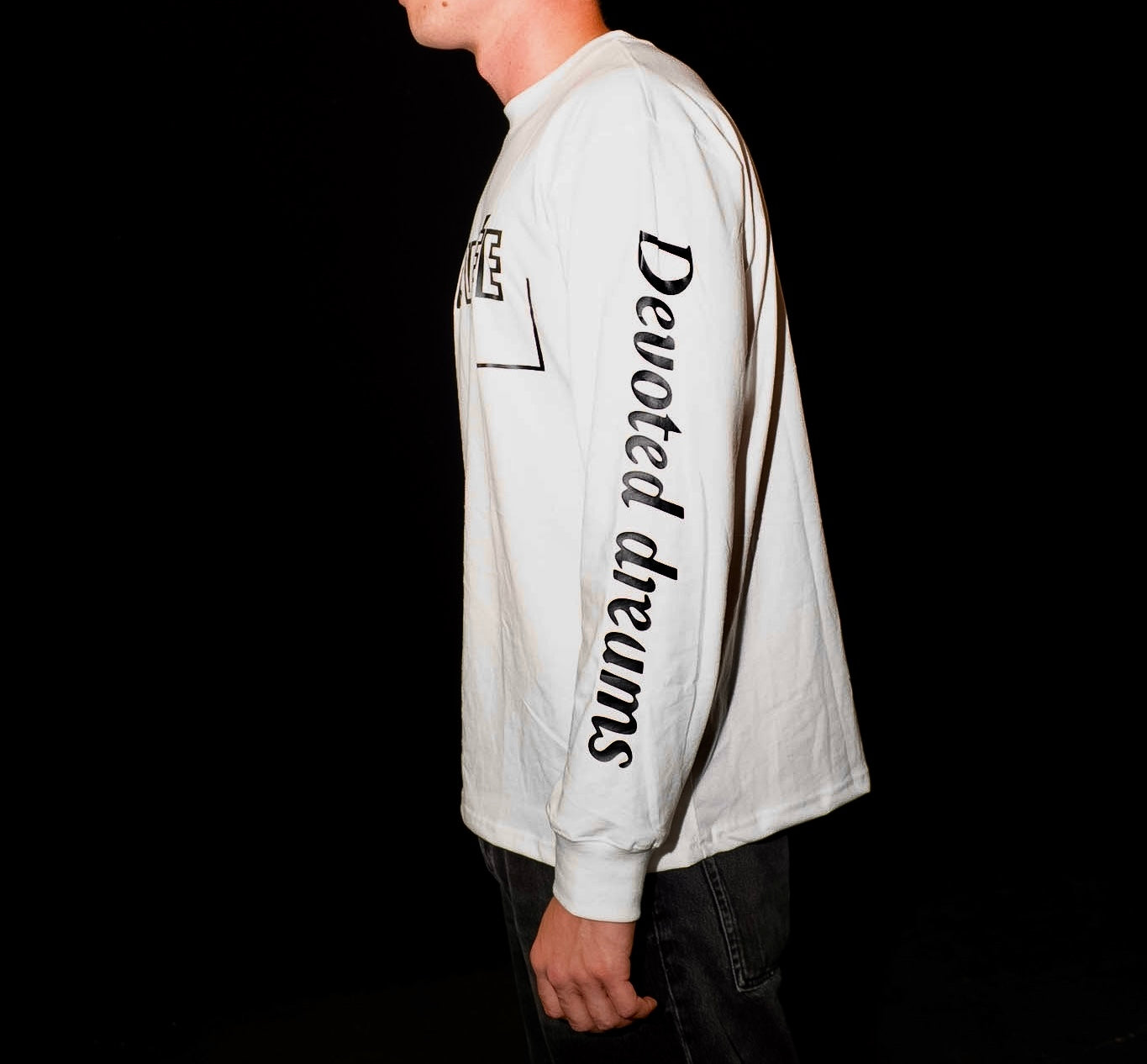 Dévouée Devoted dreams Classic White Long Sleeve