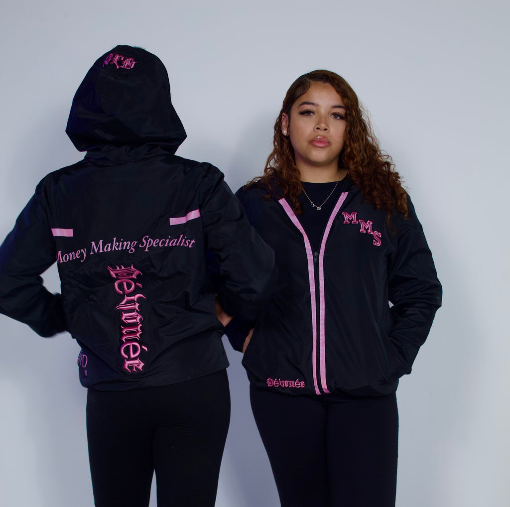 Pink Dévouée x MMS windbreaker