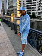 Dévouée Devoted dreams baby blue Long Sleeve