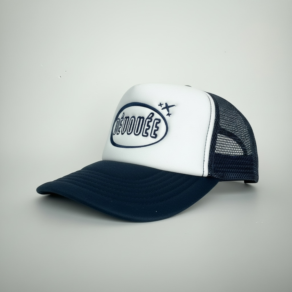 Dévouée Navy Blue Hat