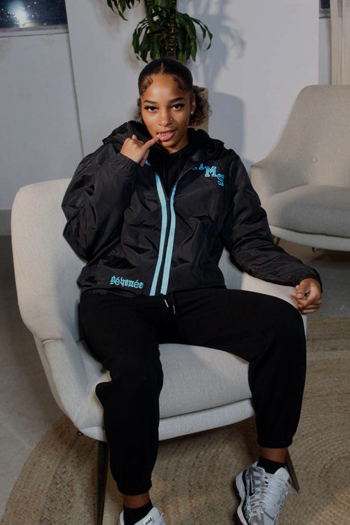 Blue Dévouée x MMS windbreaker