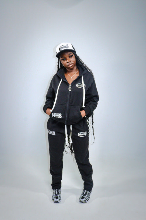 Black Dévouée x MMS tracksuits